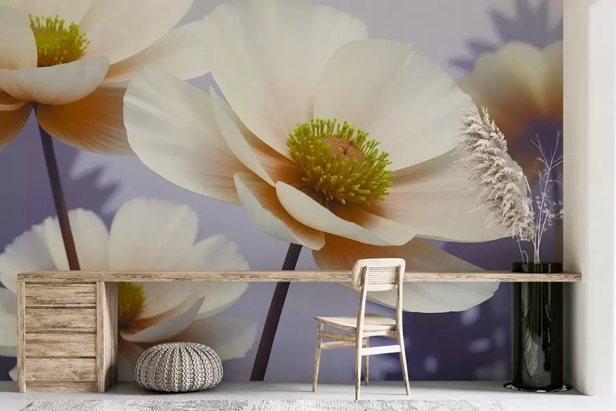 murais de parede Flores coloridas w02612v1