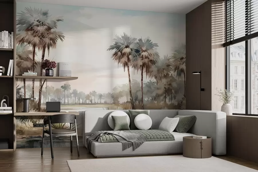 murais de parede Paisagem tropical w08597