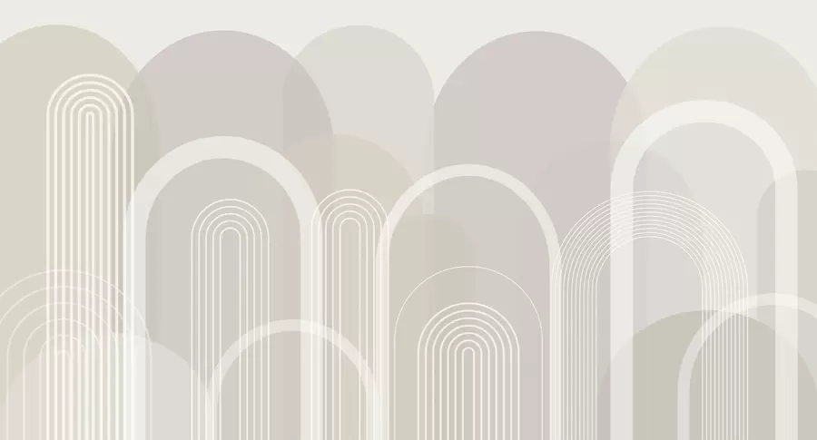 murais de parede Arcos geométricos boho w02935v1