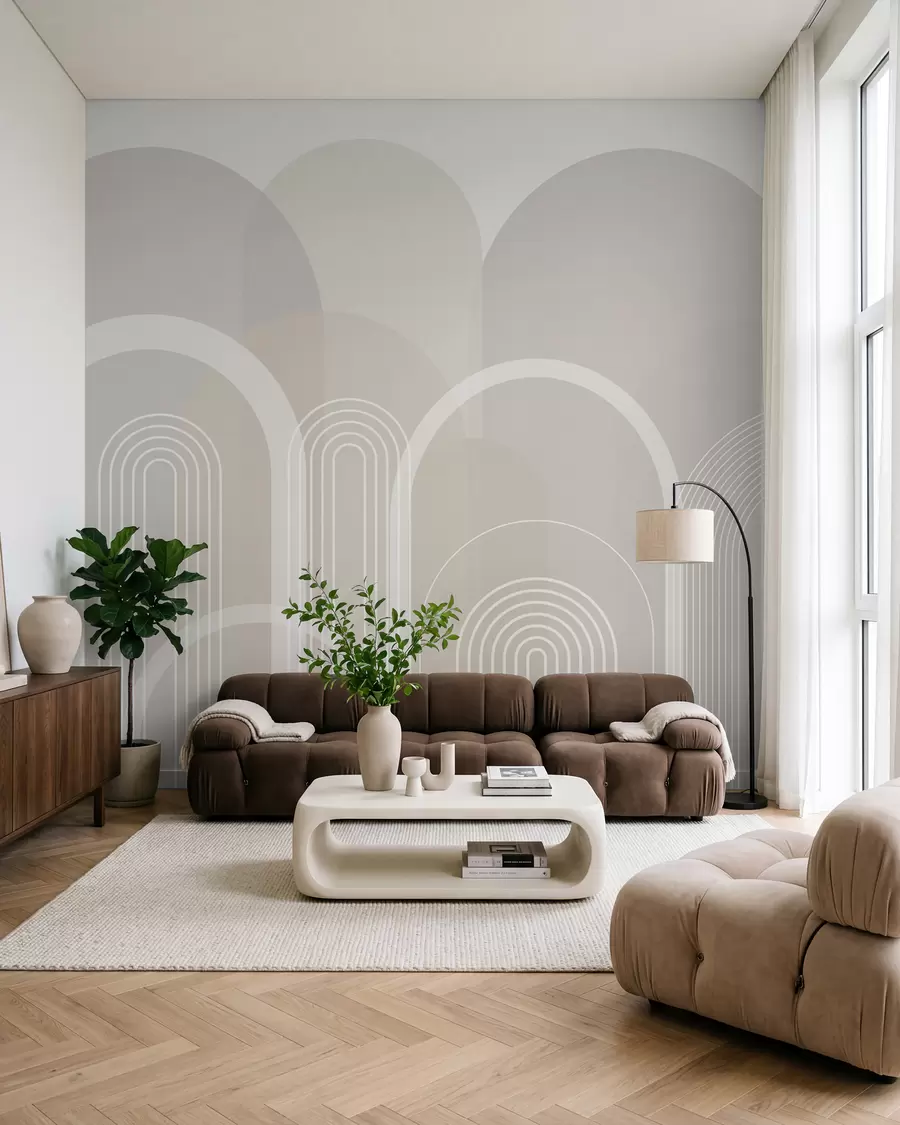 murais de parede Arcos geométricos boho w02935v1
