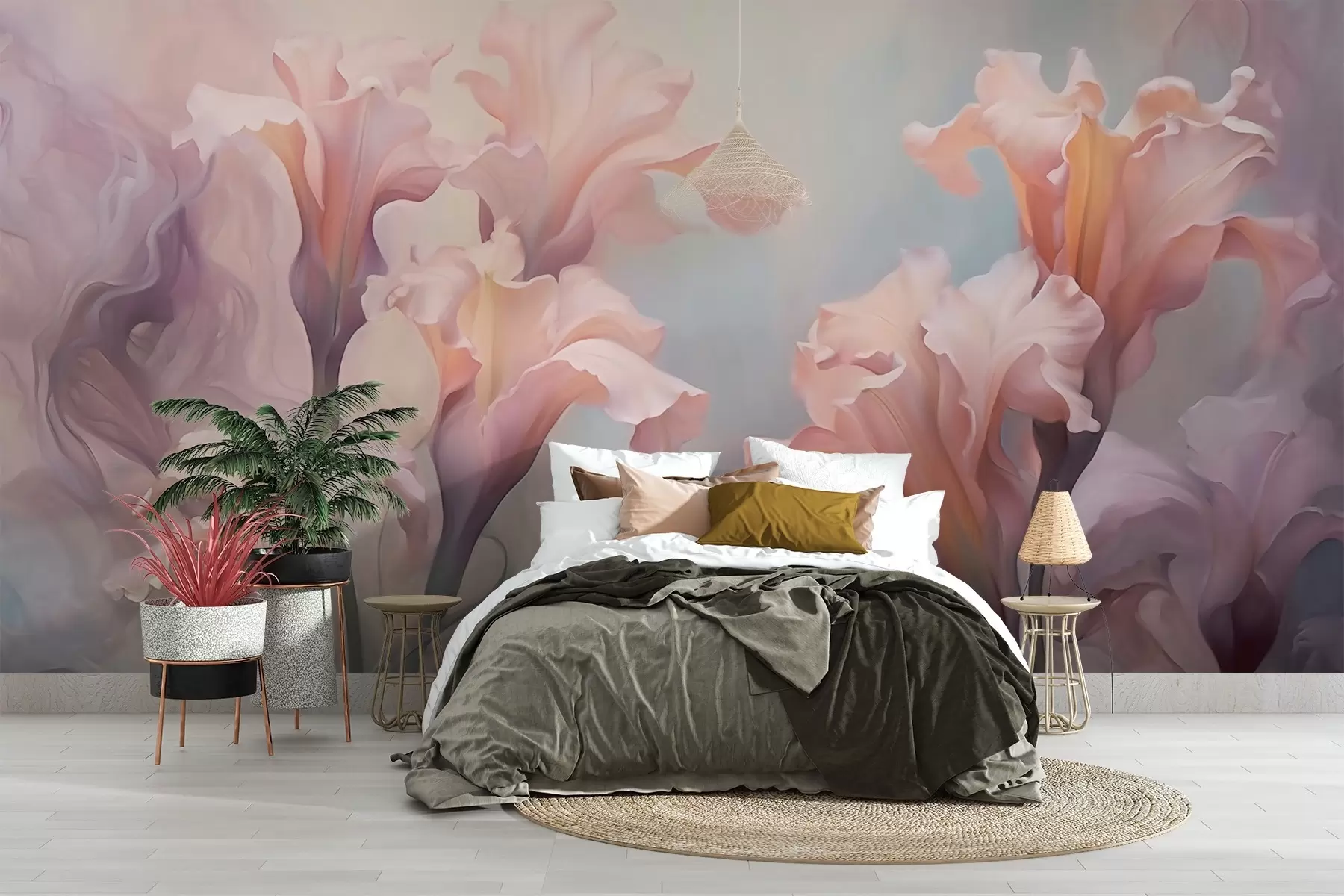 murais de parede Irises w03057