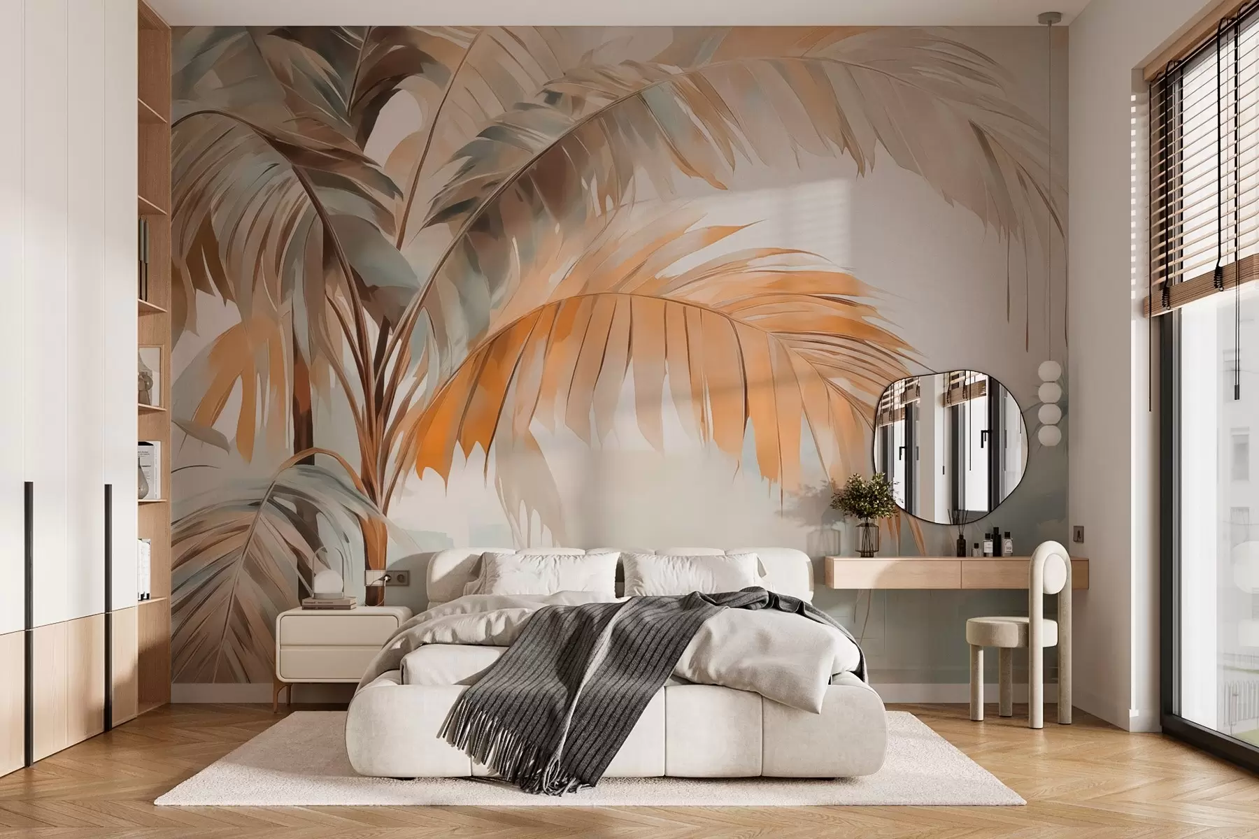 murais de parede Palmeira abstrata w03181