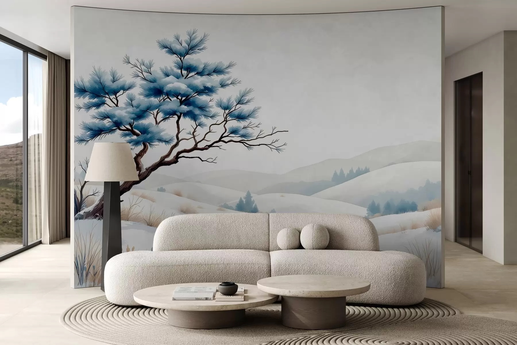 murais de parede Paisagem pintada w03194