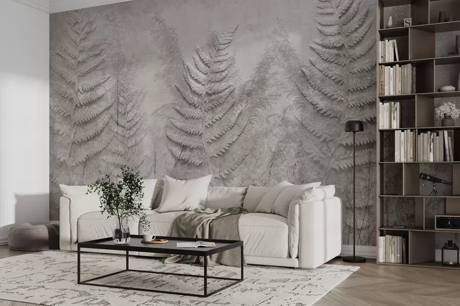 murais de parede Grama vintage do campo w03316