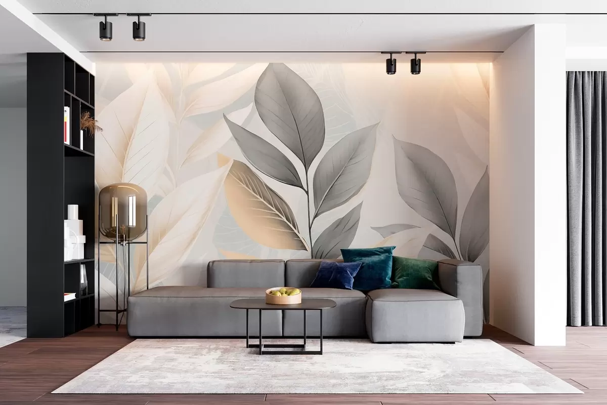 murais de parede Folhas w03369