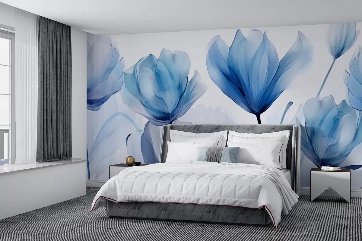 murais de parede Flores w03423