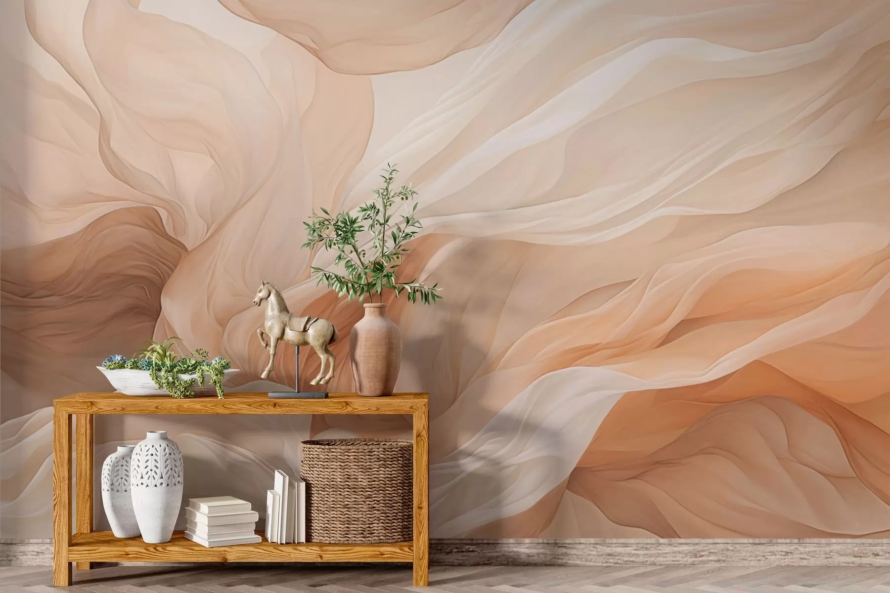 murais de parede Projeto abstrato de tanino voador w03533