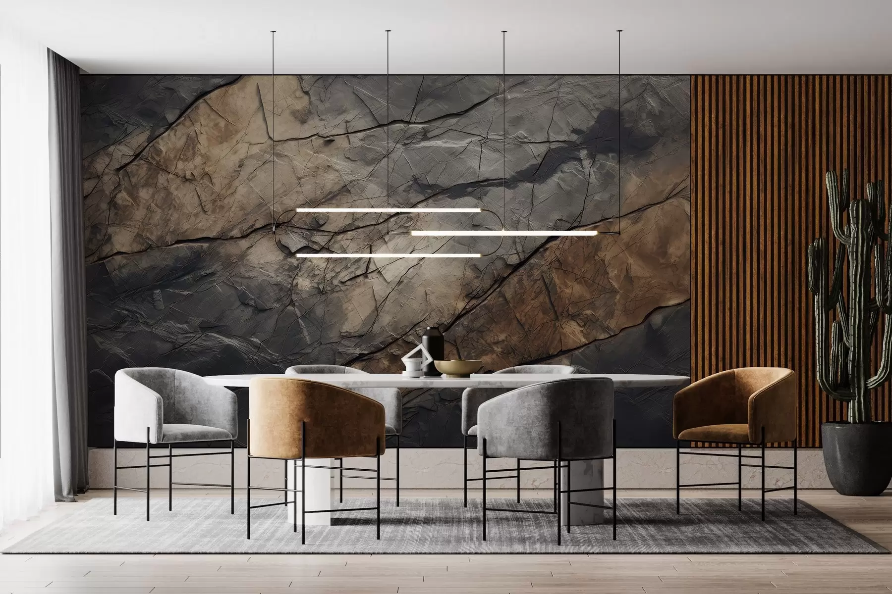 murais de parede Parede pintada em aquarela w03561