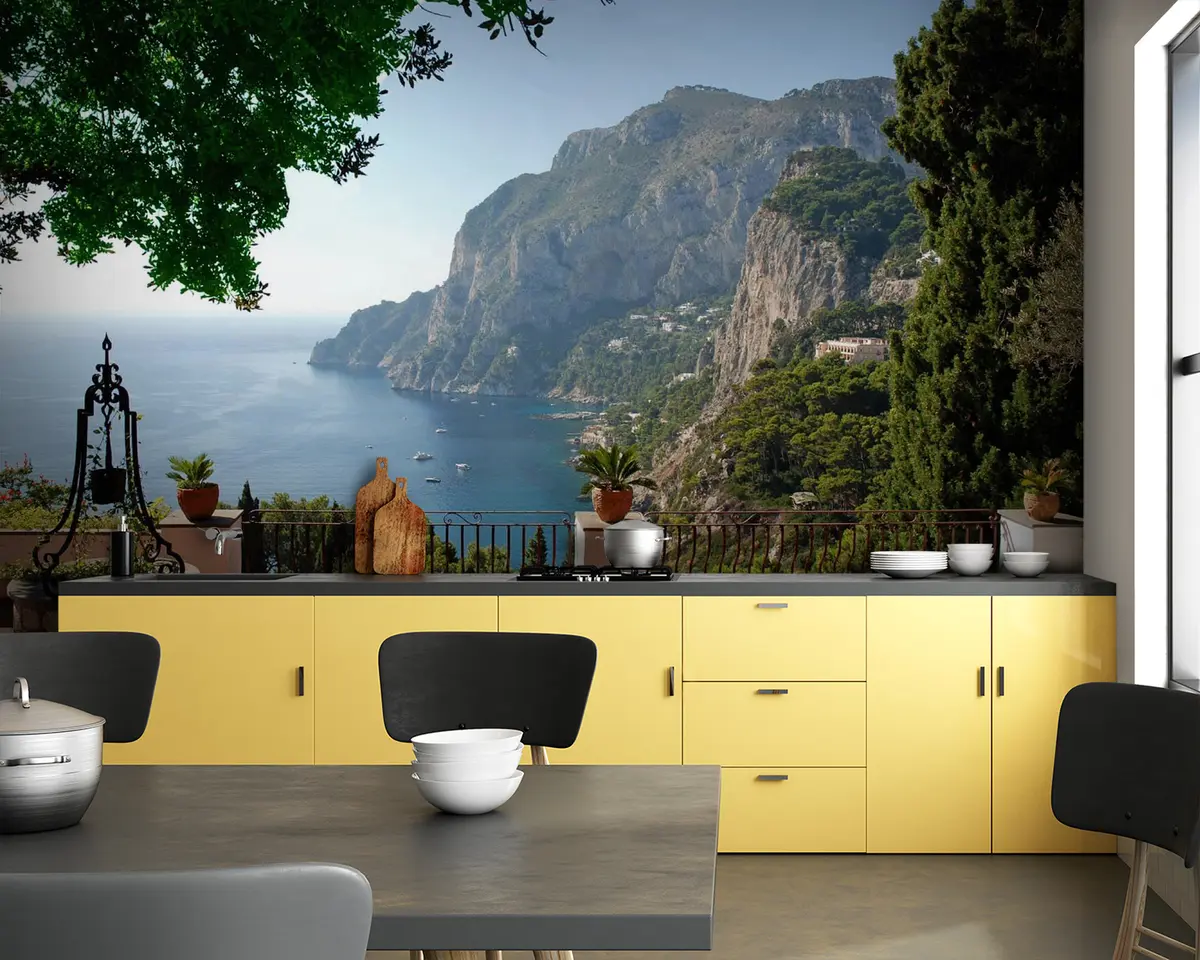 murais de parede paisagem mediterrânea u53438