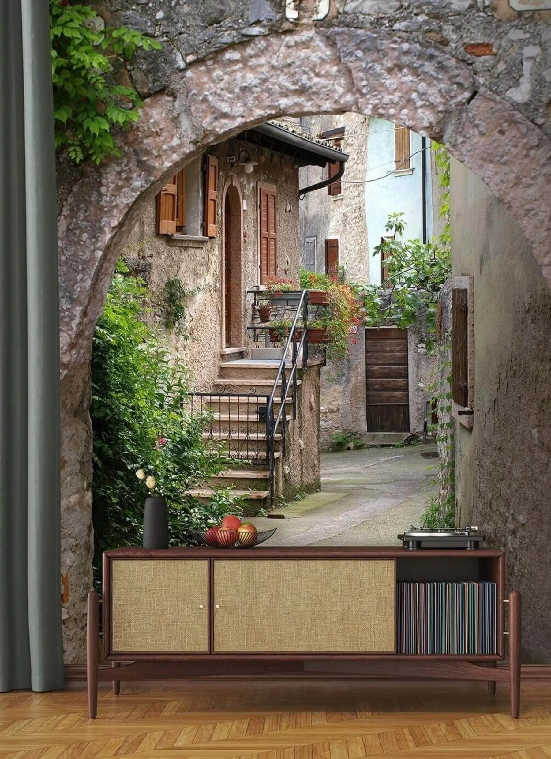 murais de parede Rua italiana u60588