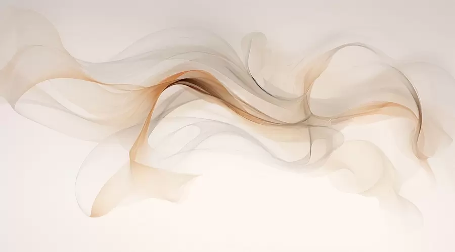 murais de parede Abstração com ondas suaves w03609