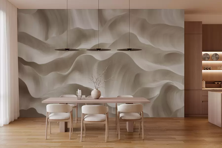 murais de parede Ondas abstratas w03750v1