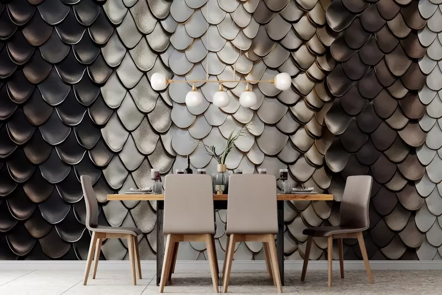 murais de parede Uma textura incomum pintada w03826