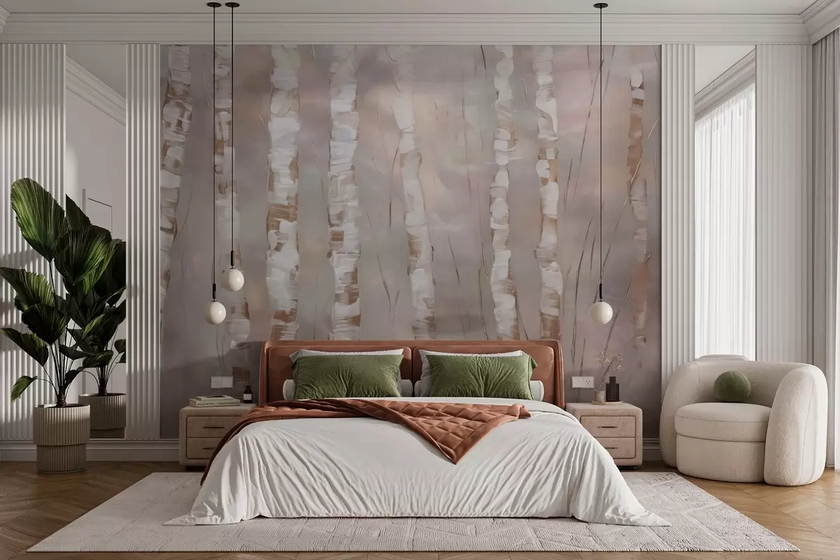 murais de parede Árvores abstratas w03851