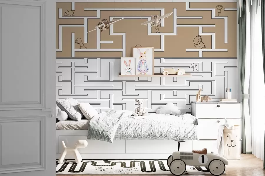 murais de parede Labirinto w03873
