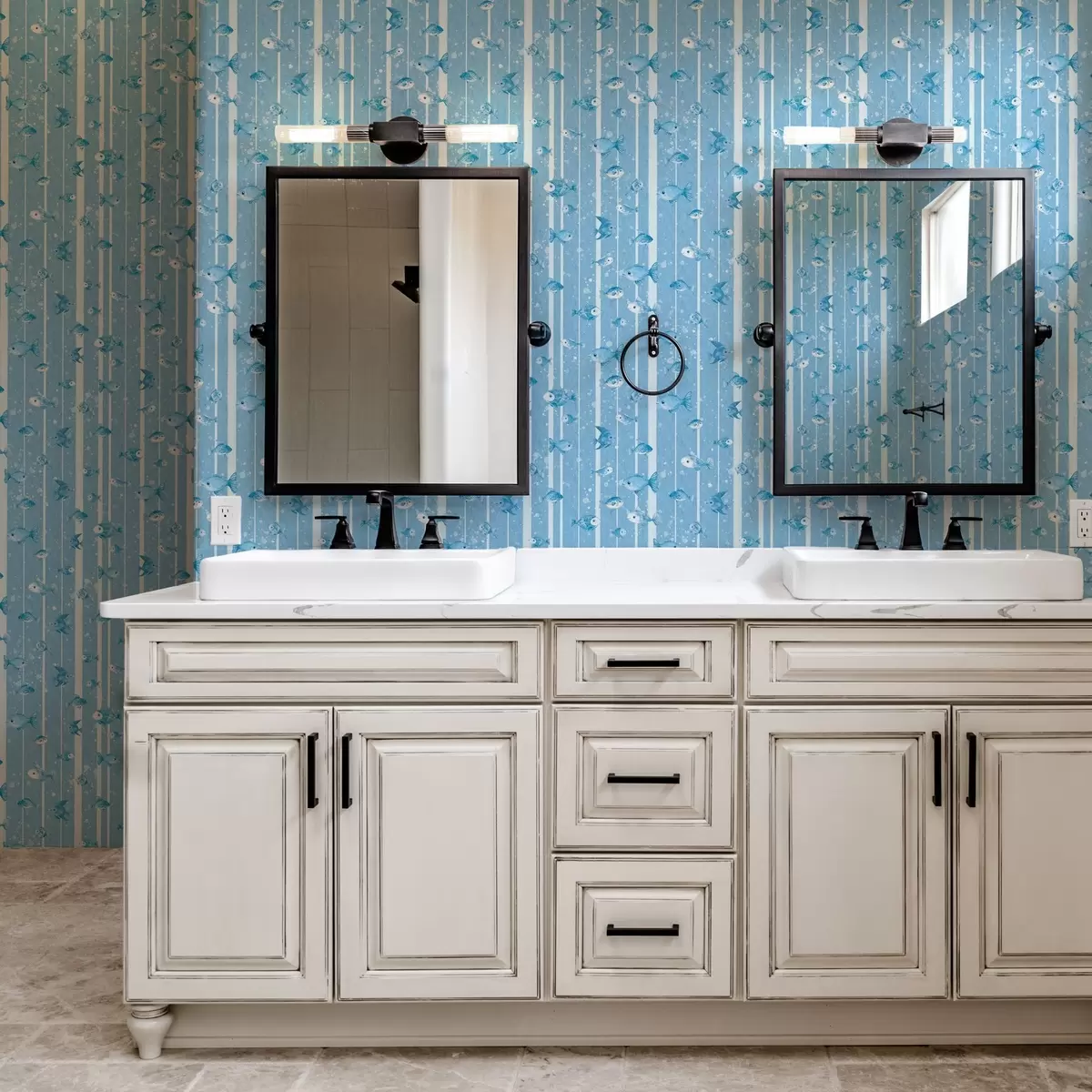 Papel de parede Peixes debaixo d'água a00127