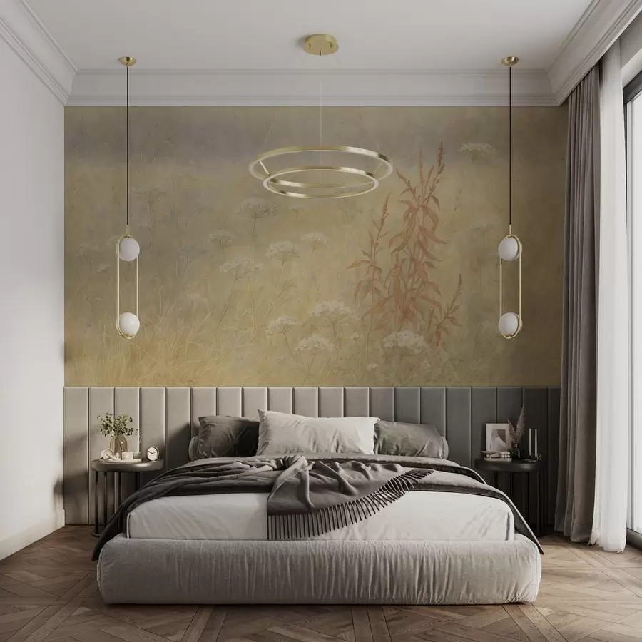 murais de parede Campo de aquarela w03972