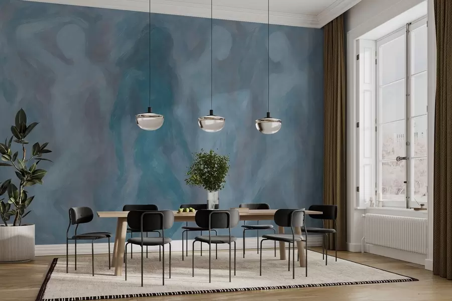 murais de parede Silhuetas abstratas w03982v1