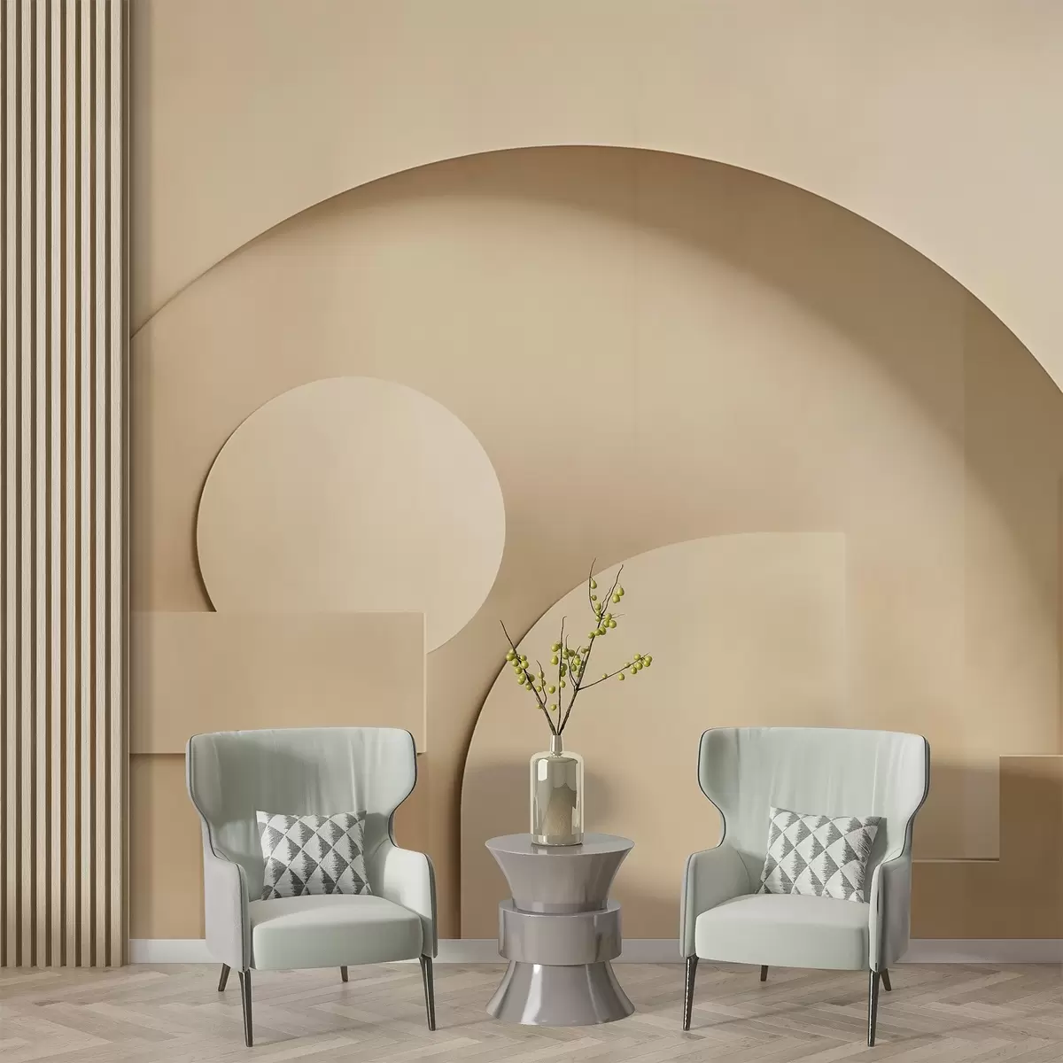 murais de parede Arquitetura w03918