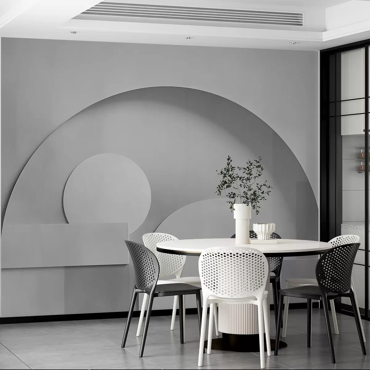 murais de parede Arquitetura w03918v1