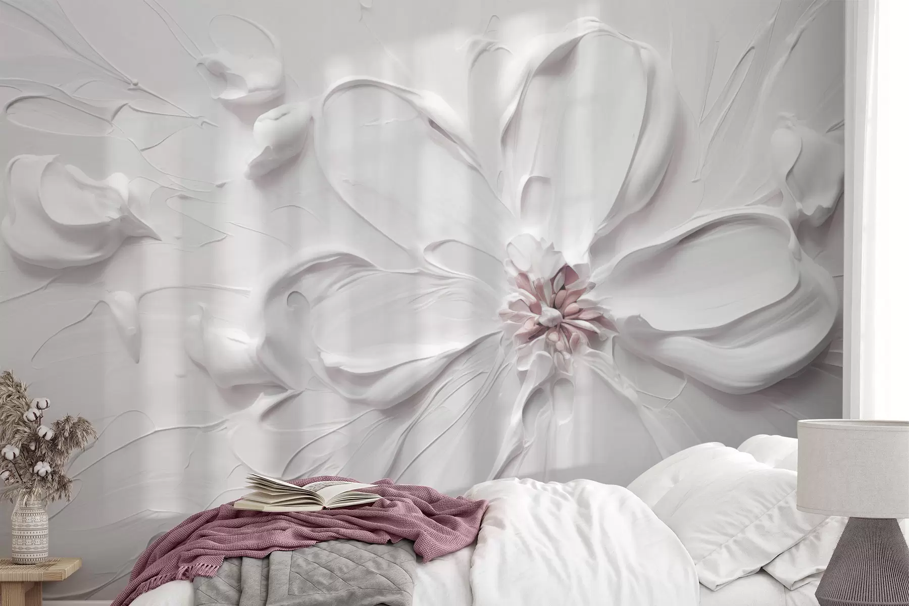 murais de parede Flor grande w03953