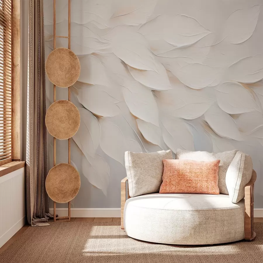 murais de parede Folhagem densa w04120