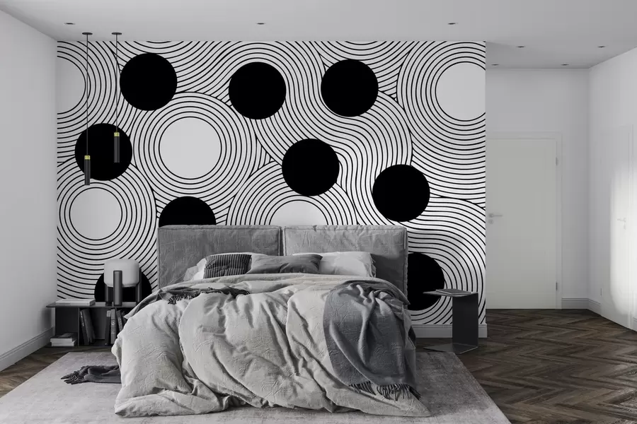 murais de parede Harmonia geométrica w04185v1