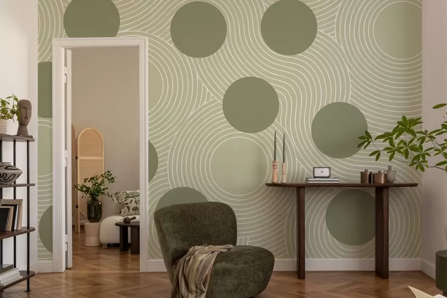 murais de parede Harmonia geométrica w04185v2