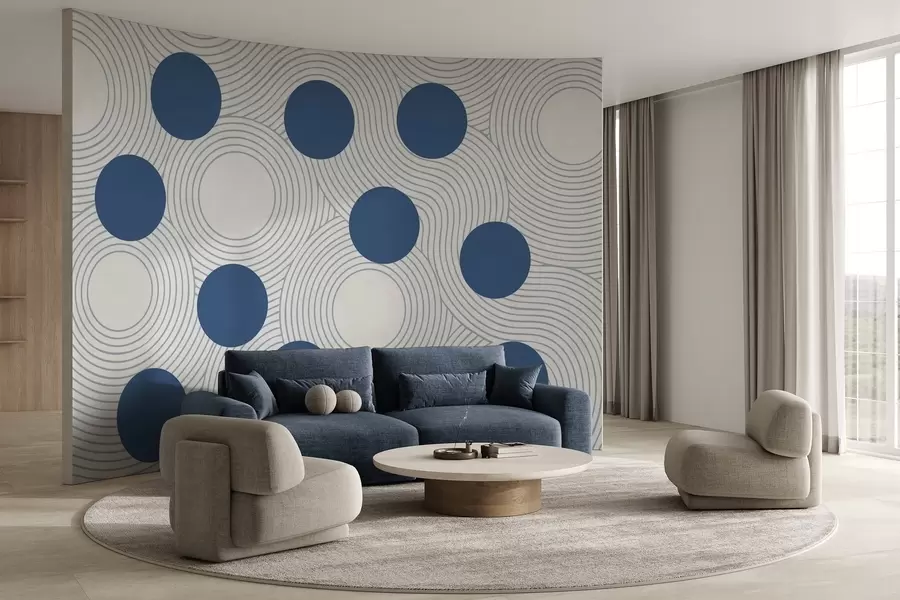 murais de parede Harmonia geométrica w04185v3