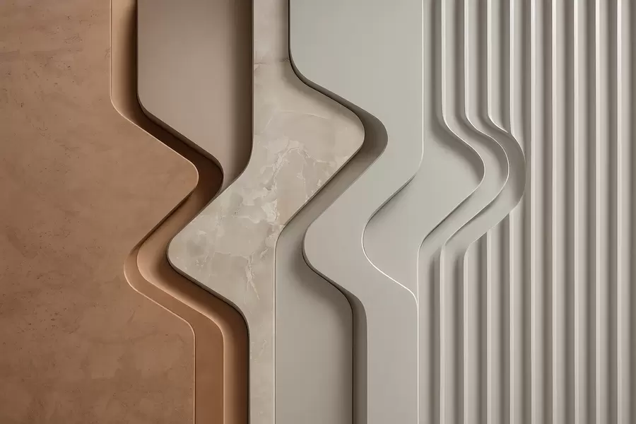 murais de parede Ilusões de textura w04188