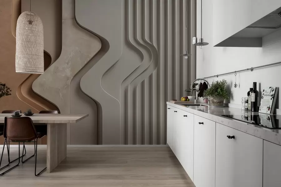 murais de parede Ilusões de textura w04188