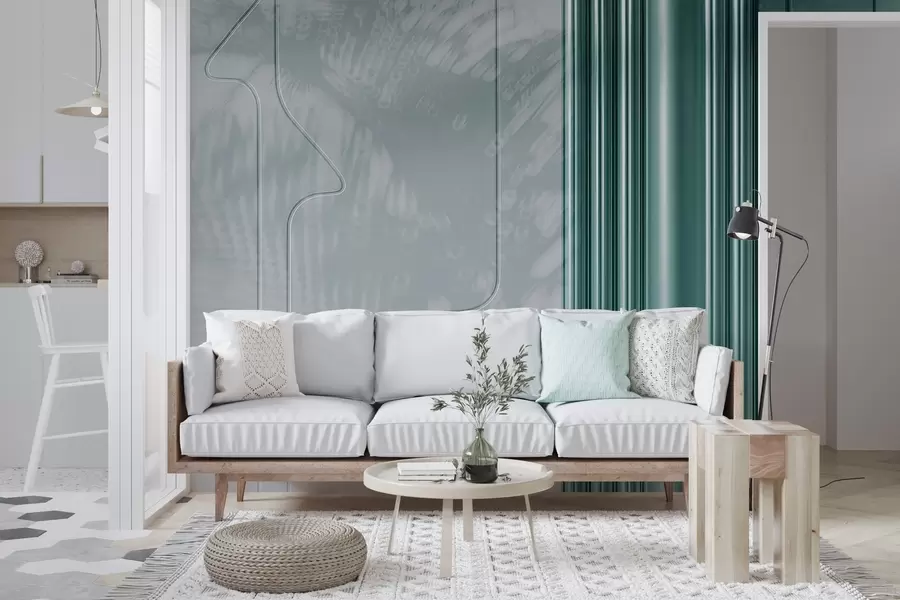 murais de parede Fusão de texturas w04190v1