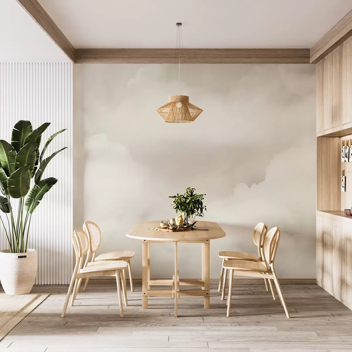 murais de parede Nuvens suaves w04224