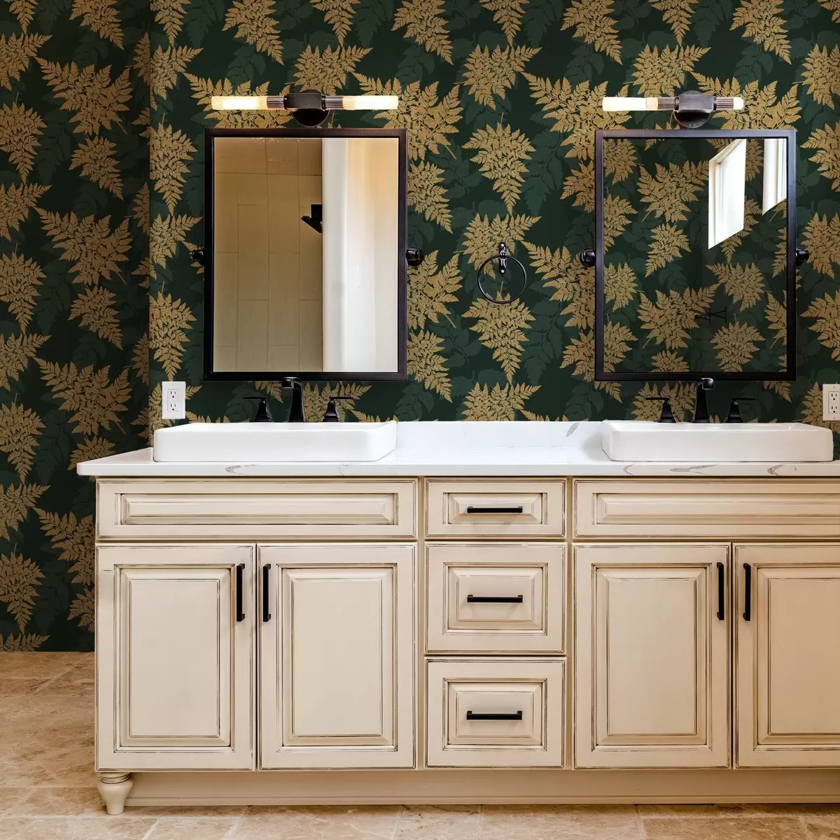 Papel de parede Folhas tropicais a00418v1