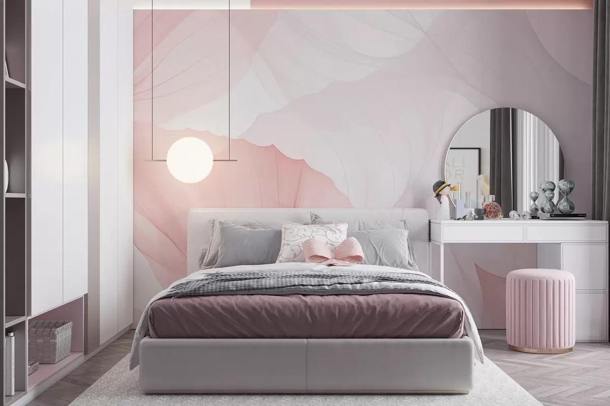 murais de parede Pétalas transparentes w04290v1