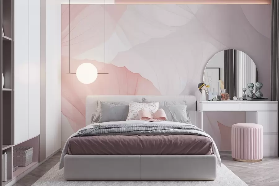 murais de parede Pétalas transparentes w04290v1