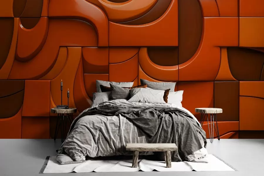 murais de parede Parede com relevo pintado w04321v1