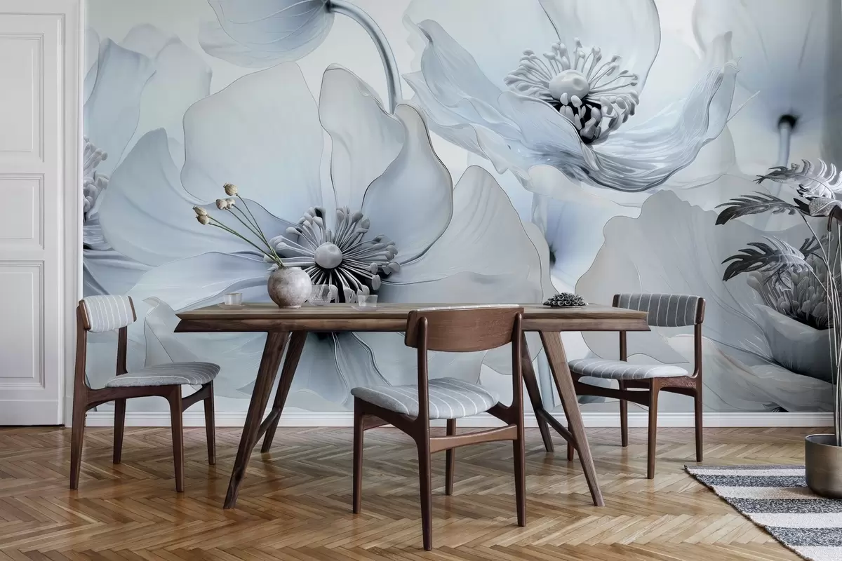 murais de parede Flora aérea w04328v2