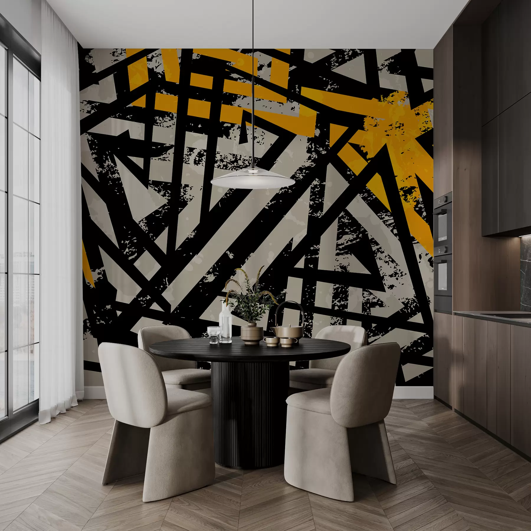 murais de parede T-Graffiti nativo u71795