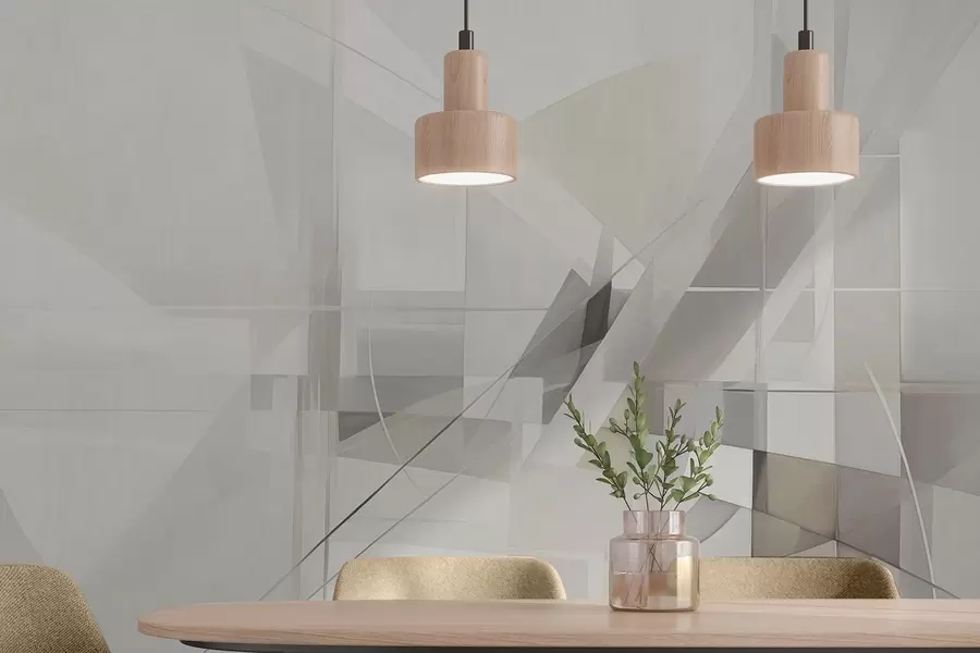 murais de parede Geometria abstrata w04380v1