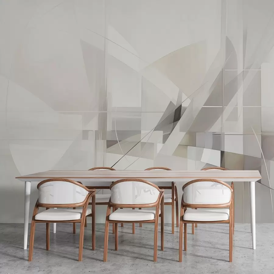 murais de parede Geometria abstrata w04380v1