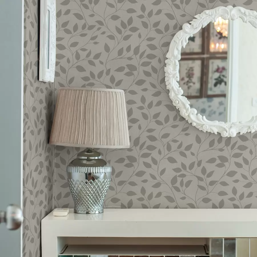 murais de parede Vinhas monocromáticas em uma tela de textura fina a00386