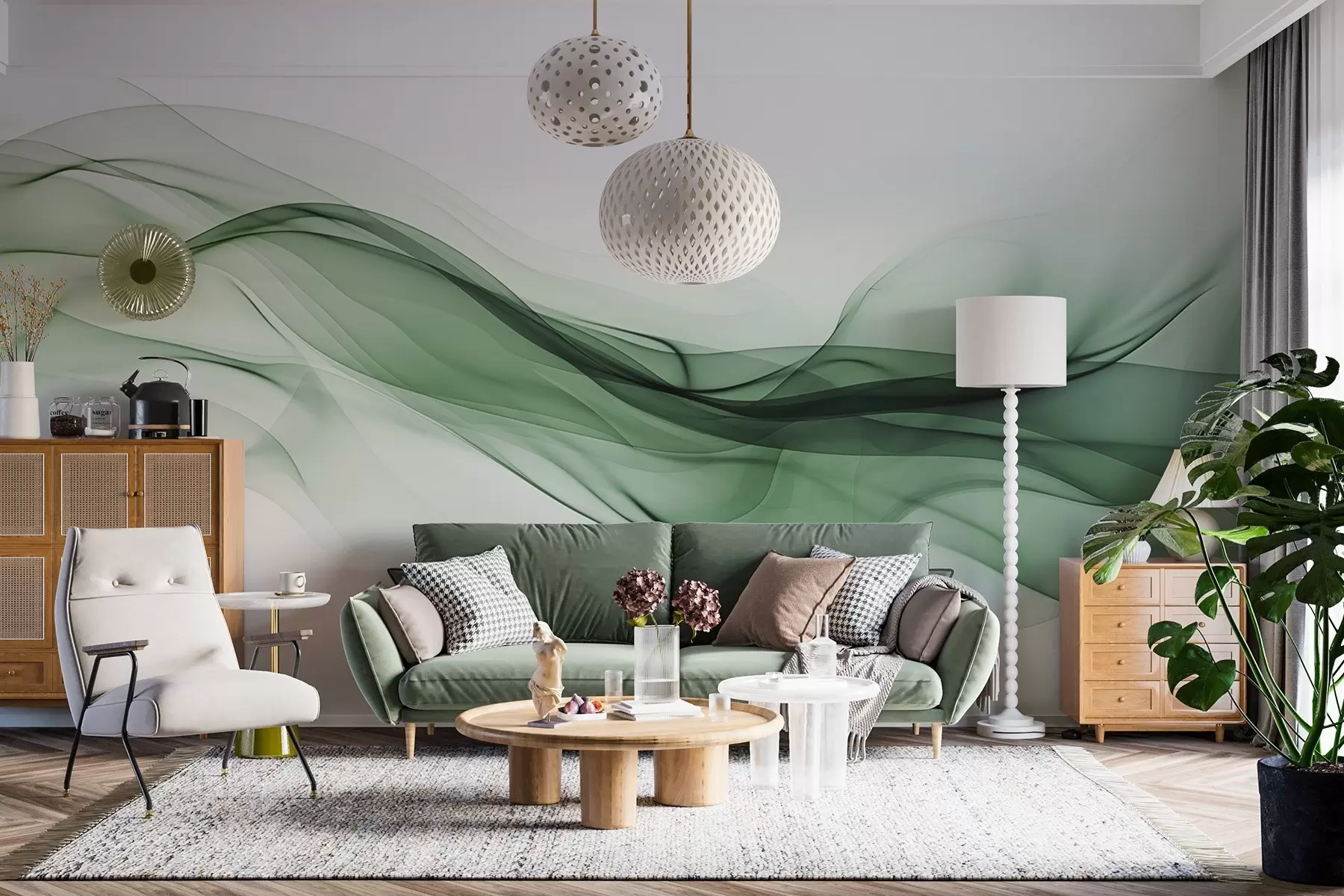 murais de parede Abstração w04408