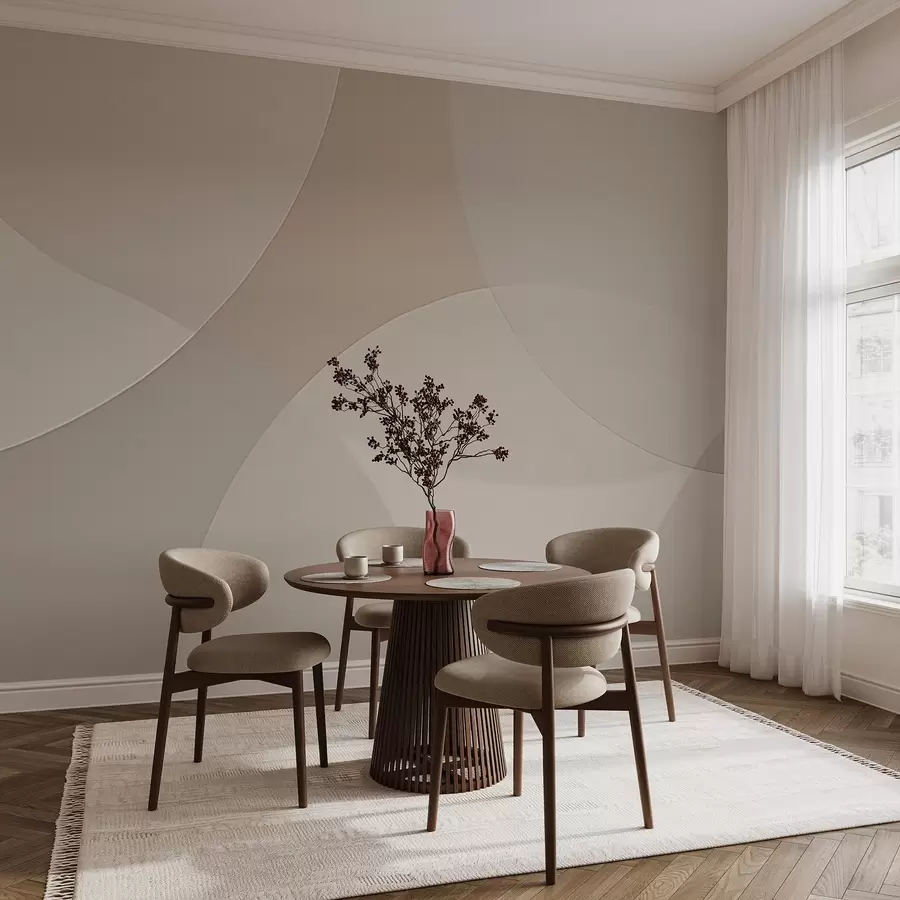 murais de parede Círculos abstratos w04439