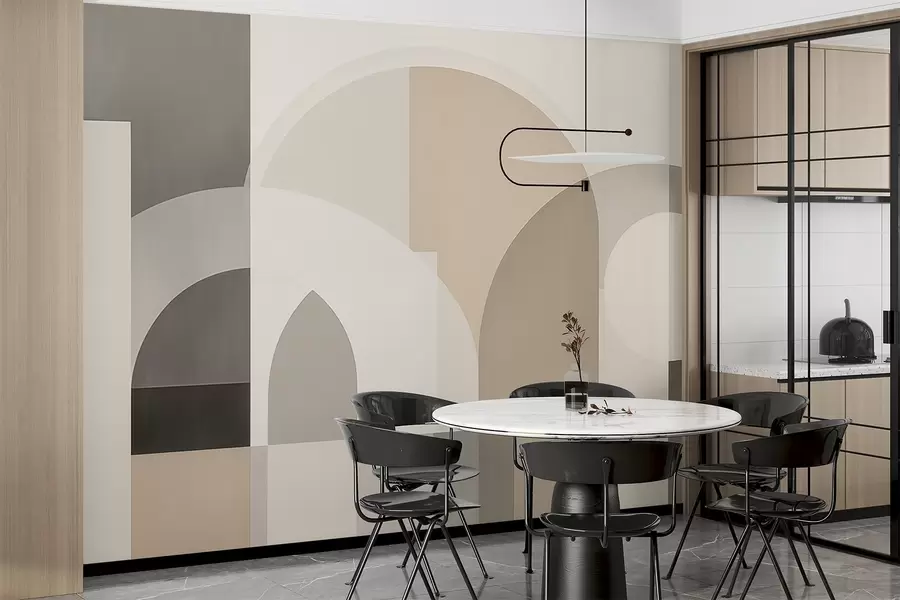 murais de parede Geometria abstrata abstrata w04440