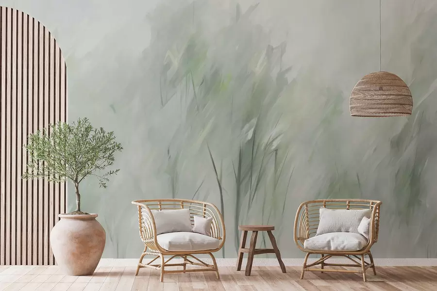 murais de parede Pintura de imitação de árvores w04411