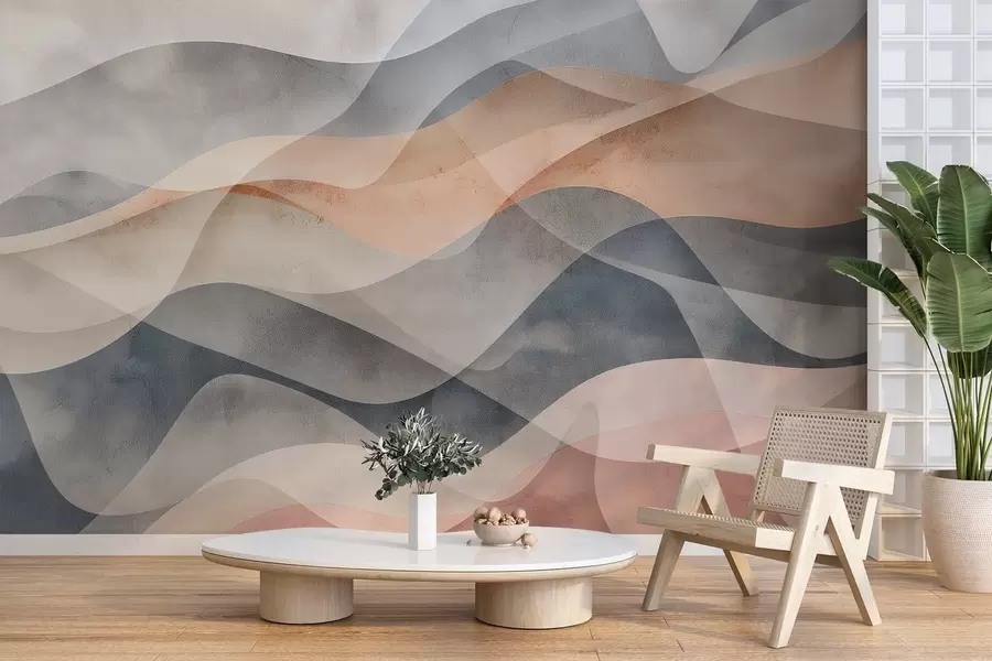 murais de parede Linhas abstratas w04451