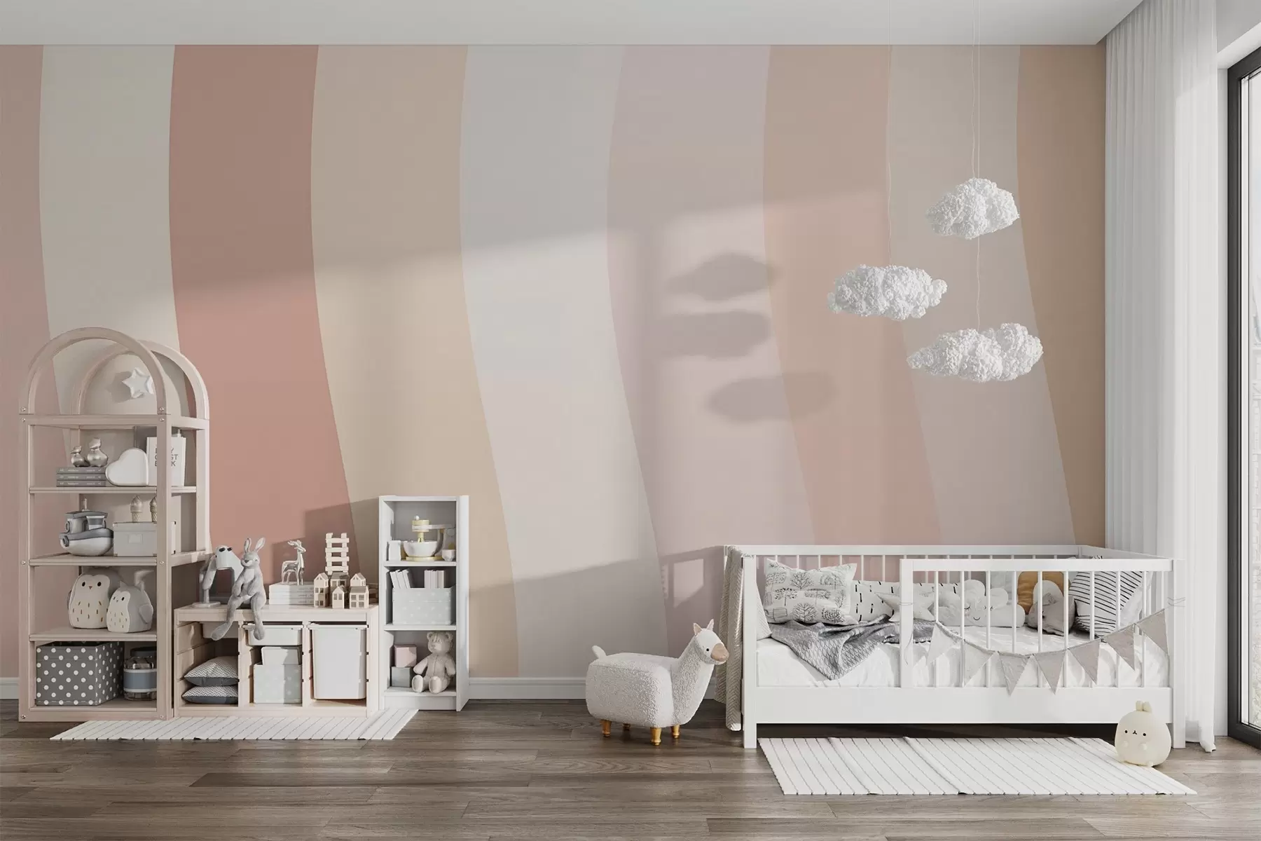 murais de parede Ondas w04479