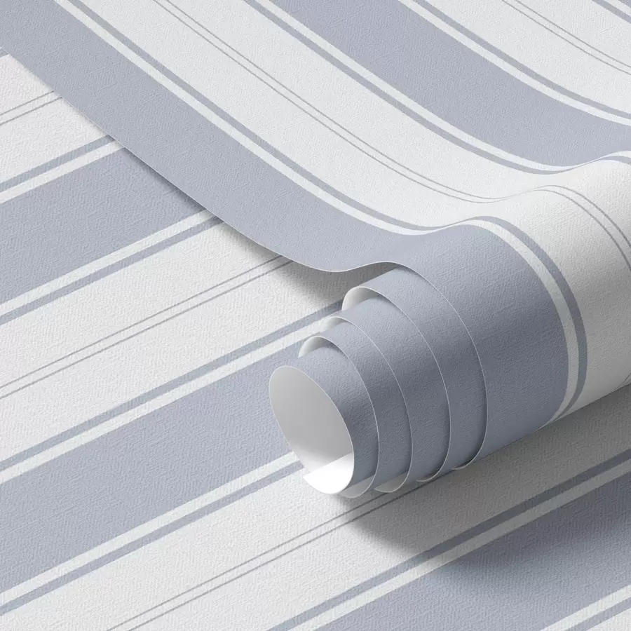 murais de parede Versão com listras repetidas em tons de cinza e azul a00517