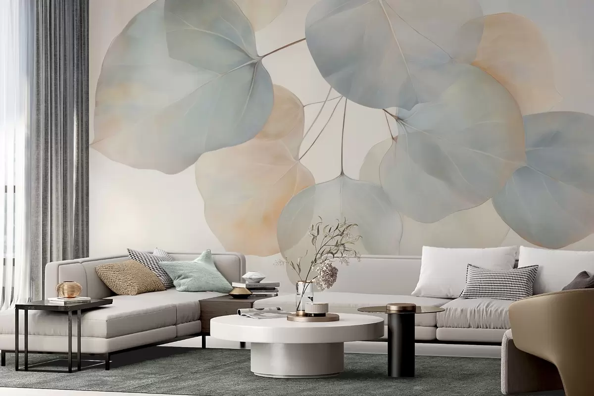 murais de parede Folhas enormes w04599